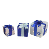 Hanukkah 3 Set Gift Boxes Yard Art Decoration